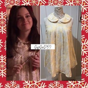 SOLD Alt Tibi St. Honore Peter Pan Collar Dress 4 ASO Gossip Girl Blair Waldorf